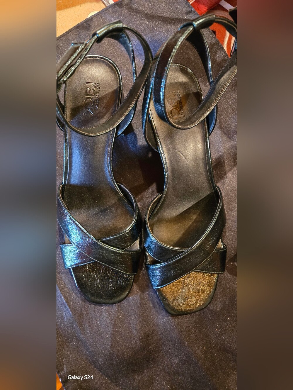 Nordstrom Rack Dark Green  Strappy Heels Open Toe- 8.5 NWT